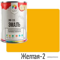 Эмаль LIDA ПФ-115 1 л (желтый-2)