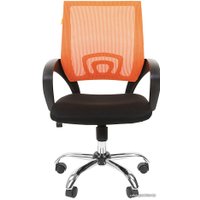 Офисное кресло CHAIRMAN 696 Chrome (черный/оранжевый)