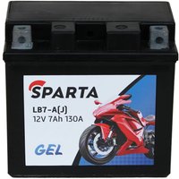 Мотоциклетный аккумулятор Sparta LB7A(J),YTZ7S (7 А·ч)