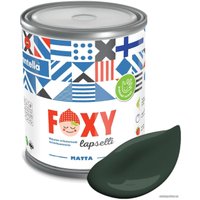 Краска Finntella Foxy Lapselli Matte Nero F-50-1-1-FL271 0.9 л (зеленый)