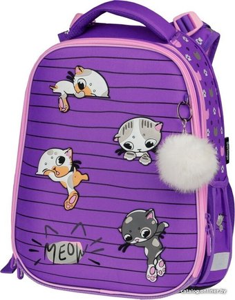 Школьный рюкзак Berlingo Kittens lilac RU07134L