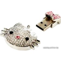 USB Flash Iconik Flash Drive "Hello Kitty" 16GB Silver (MTFC-HKF-16GB)