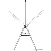 Сушилка для белья Brabantia Hangon 25 м с перекладиной 403545 (серый металлик)