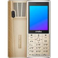 Телефон Strike M30 (золотистый)