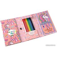 Набор для рисования Darvish Раскраска с карандашами DV-12972 (в ассортименте)