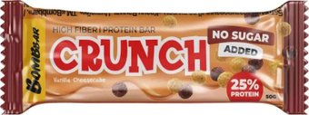Протеиновый батончик Bombbar Crunch (50 г, ванильный чизкейк)