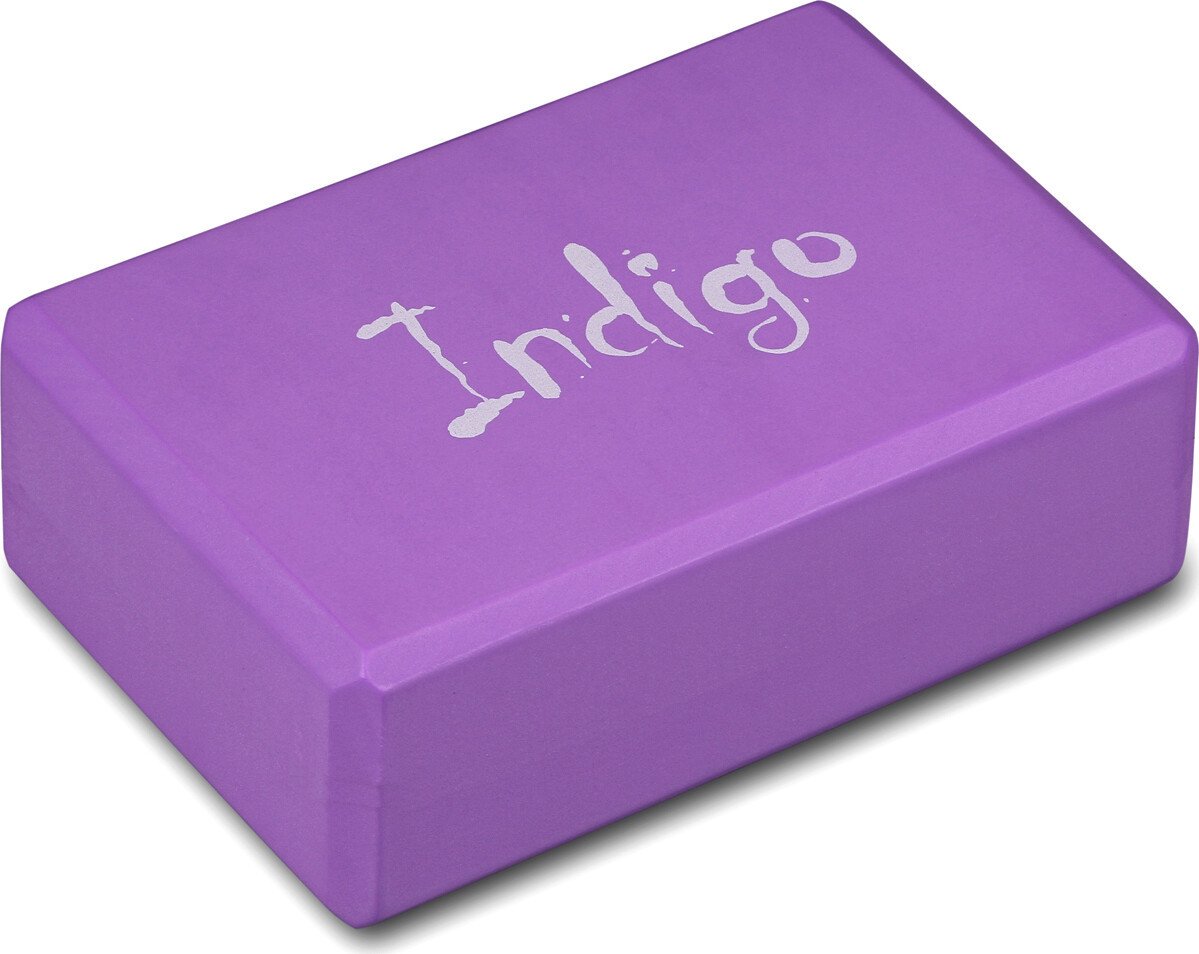 

Блок для йоги Indigo 6011 HKYB (фиолетовый)