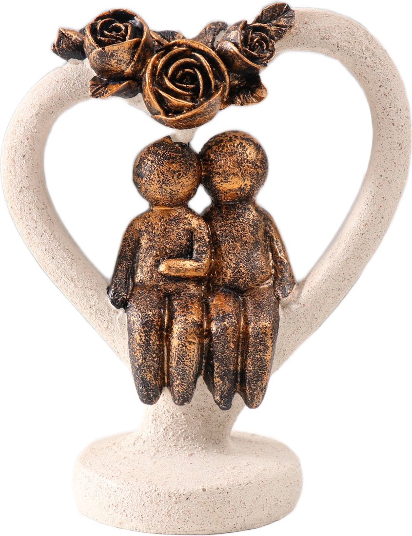 

Статуэтка Sima-Land Влюбленные человечки в каменном сердце с розами 10686616