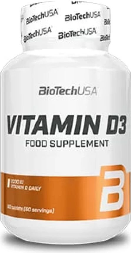 

Витамины, минералы BioTech USA Vitamin D3 2000 Ме (60 таблеток)