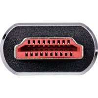 Кабель AOPEN ACG859A-2 HDMI - HDMI (2 м, серый)