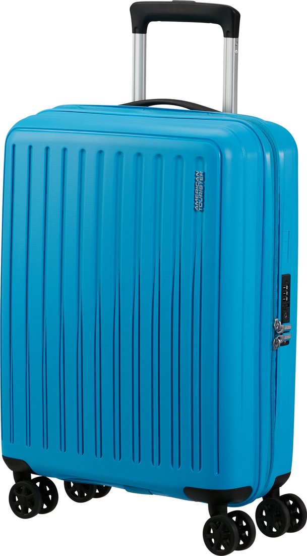 

Чемодан-спиннер American Tourister Rejoy Azure Blue 55 см