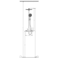 Душевая система  Hansgrohe Raindance Select 300 Showerpipe (27114000)