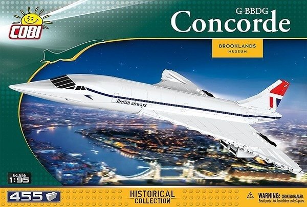 

Конструктор Cobi Concorde G-BBDG 1917