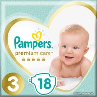 Подгузники Pampers Premium Care 3 (18 шт)