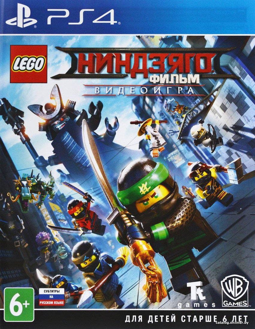 LEGO Ниндзяго Фильм - Видеоигра для PlayStation 4