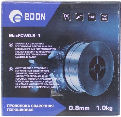 

Сварочная проволока Edon MaxFCW0.8-1