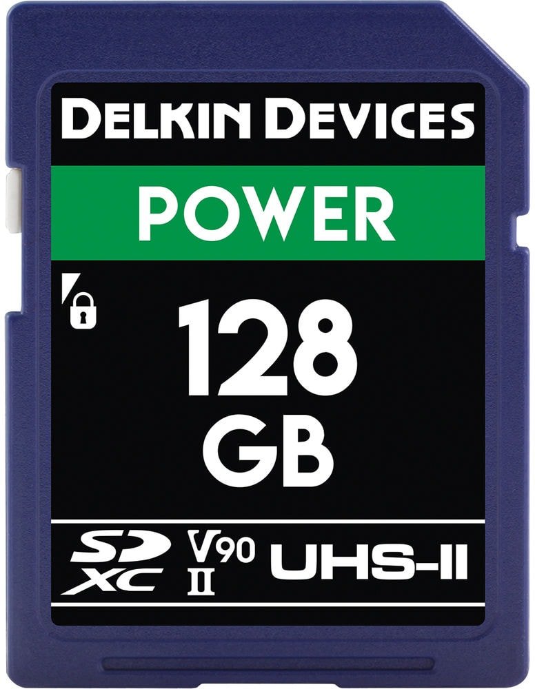 

Карта памяти Delkin Devices SDXC Power UHS-II 128GB