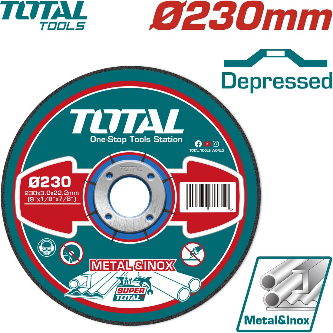 

Отрезной диск Total TAC2212301