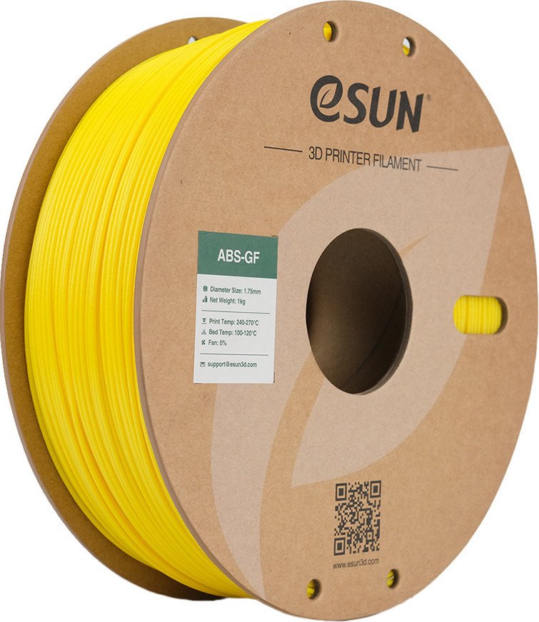 Филамент eSUN ABS-GF ABS-GF175Y1TZ1 (1.75мм, 1кг, желтый)