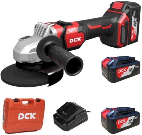 

Угловая шлифмашина DCK KDSM04-125 Type FK (с 2-мя АКБ, кейс)