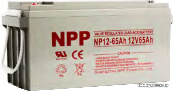 Аккумулятор для ИБП NPP NP 12-65.0 (12В/65.0 А·ч)