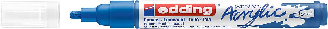 

Маркер художественный Edding 5100 3482903 (синий генциановый)