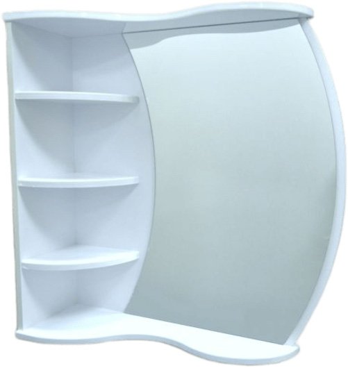 

Гамма Шкаф с зеркалом для ванной 70.18 (белый)