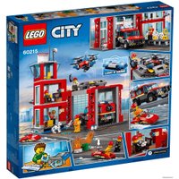 Конструктор LEGO City 60215 Пожарное депо