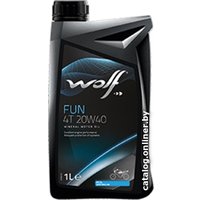 Моторное масло Wolf FUN 4T 20W-40 1л