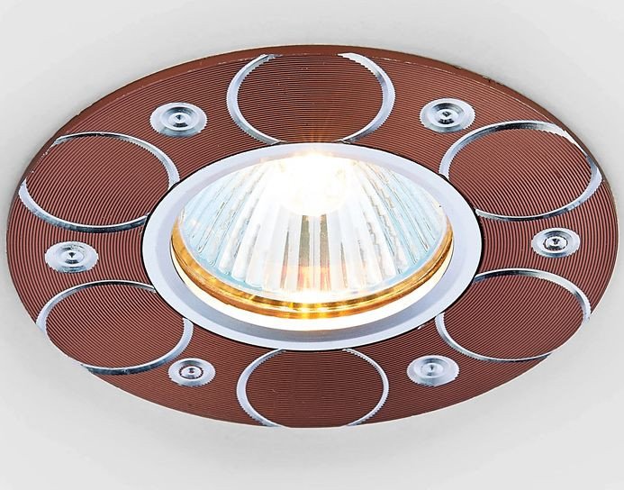 

Точечный светильник Ambrella light Ambrella_A808 A808 AL/BR
