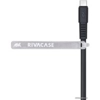 Кабель Rivacase Type-C Type-C PS6005 BK12 (1.2 м, черный)