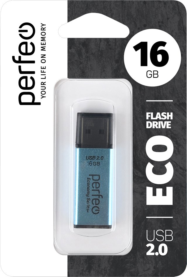 

USB Flash Perfeo E03 16GB (синий)