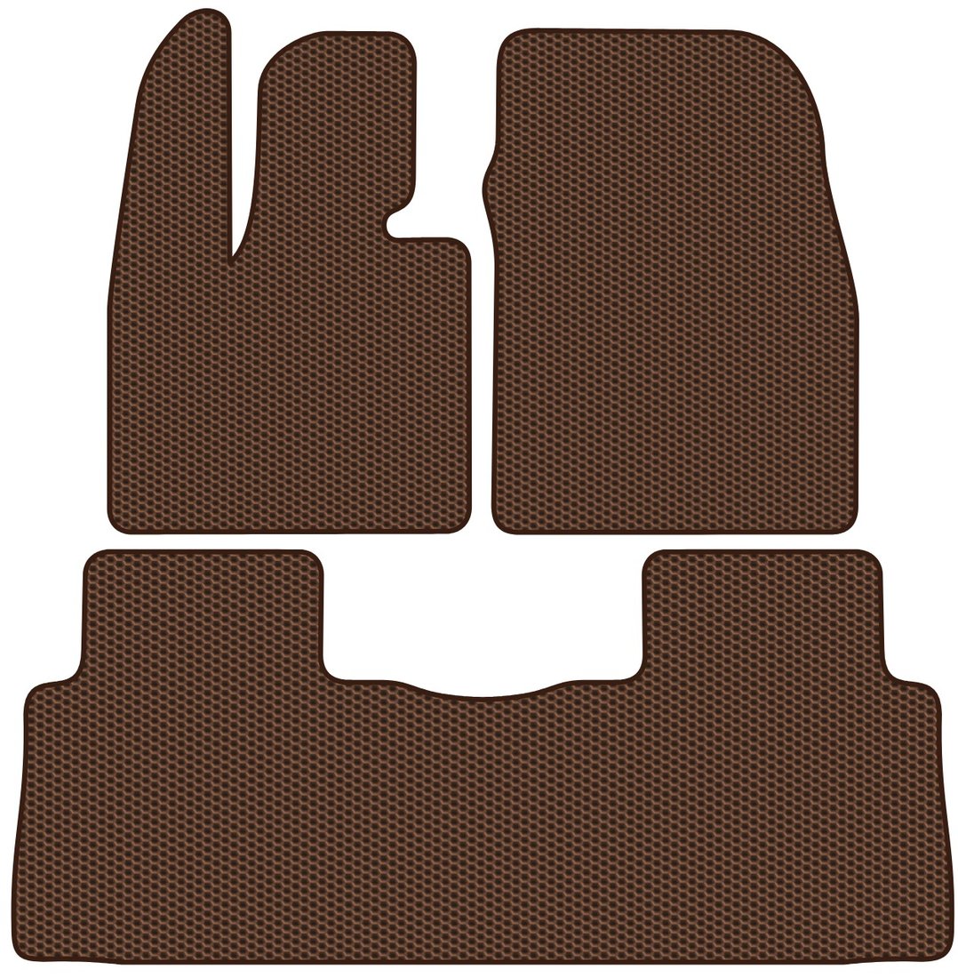 

Комплект ковриков для авто Alicosta Changan Deepal Shenlan S7 I (suv) 2023 - Н.В. (коричневый, сота)