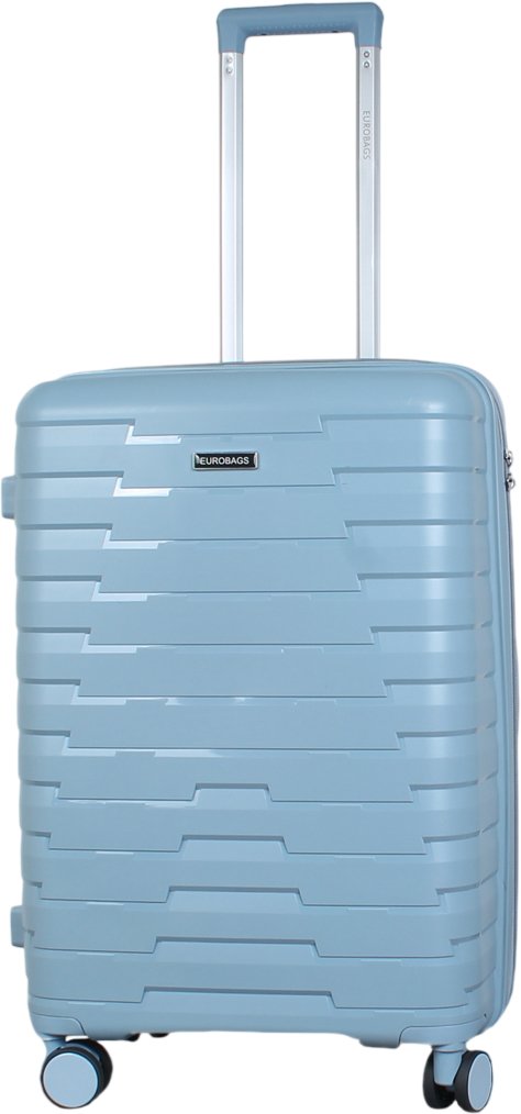 Чемодан-спиннер Eurobags PP-N85 (S, голубой)