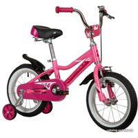 Детский велосипед Novatrack Novara 14 2022 145ANOVARA.PN22 (розовый)