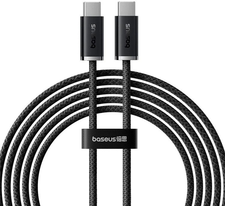 

Кабель Baseus Dynamic 3 USB Type-C - USB Type-C (1 м, черный)