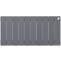 Биметаллический радиатор Royal Thermo PianoForte 300 Silver Satin (10 секций) боковое подключение