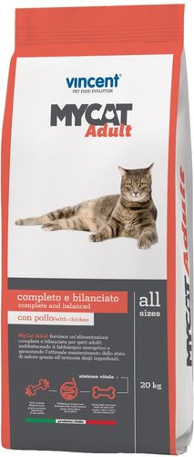 Сухой корм для кошек Vincent MyCat Adult 20 кг