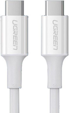 

Кабель Ugreen US300 60552 USB Type-C - USB Type-C (2 м, белый)