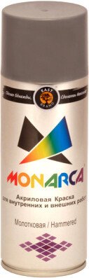 

Краска Monarca Молотковая 0.52 л (серебристый)