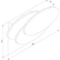 Бра Elektrostandard MRL LED 12W 1014 IP20