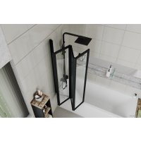 Стеклянная шторка для ванны Cerutti Spa Bouna-B 130x140