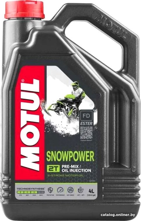 Моторное масло Motul SnowPower 2T TC 4л