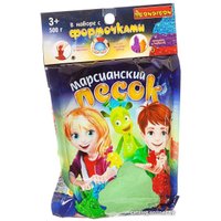 Песок кинетический Bondibon Марсианский песок ВВ1727 (зеленый)