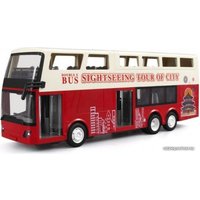 Автобус Double Eagle E640-003 (белый/красный)