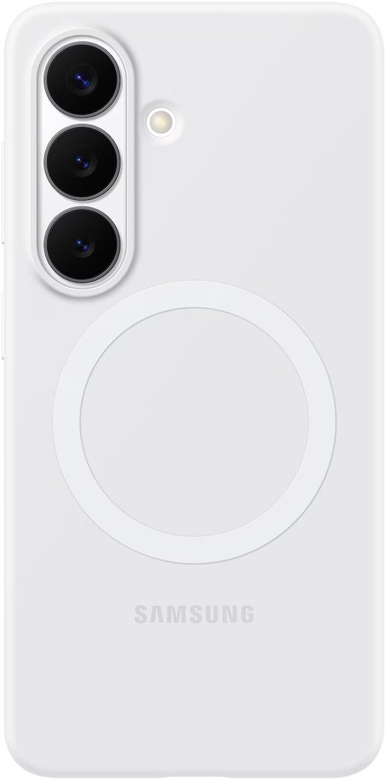 

Чехол для телефона Samsung Silicone Magnet Case для Samsung Galaxy S26 (белый)