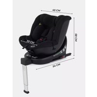 Детское автокресло MOWbaby Stage Isofix AY959 Pro (черный)