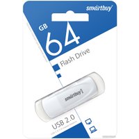 USB Flash SmartBuy Scout 64GB (белый)