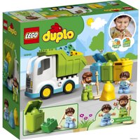 Конструктор LEGO Duplo 10945 Мусоровоз и контейнеры для раздельного сбора мусор