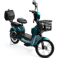 Электроскутер NOVA EC03 (зеленый, без цепи)